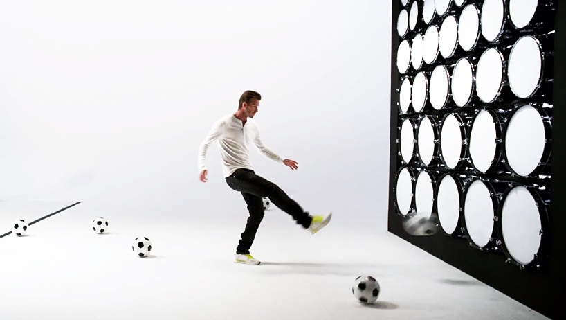 david beckham plays beethoven with soccer balls