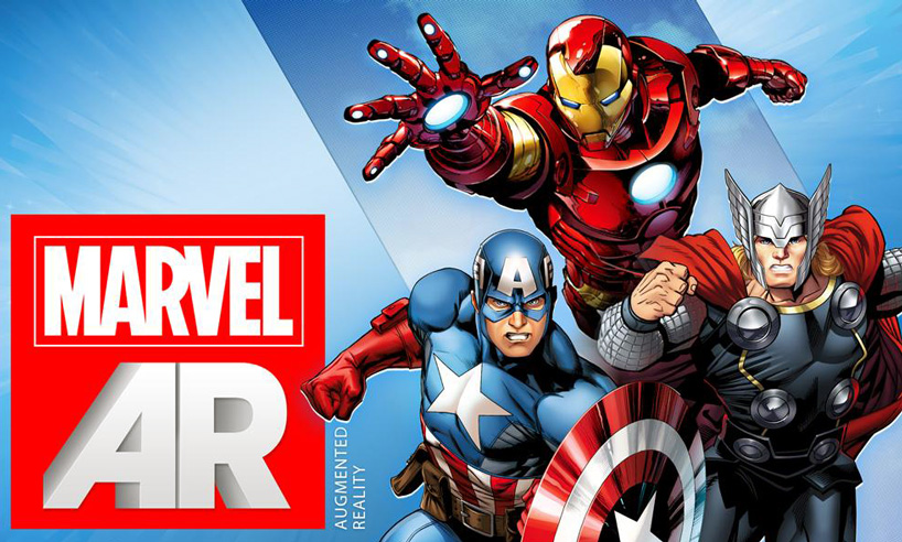 marvel re evolution: digital and AR comic books