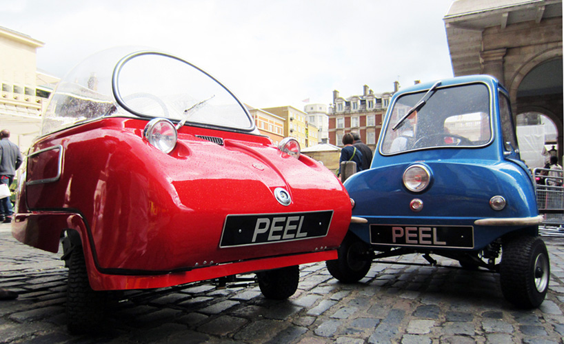 peel trident + P50: the world's smallest city car