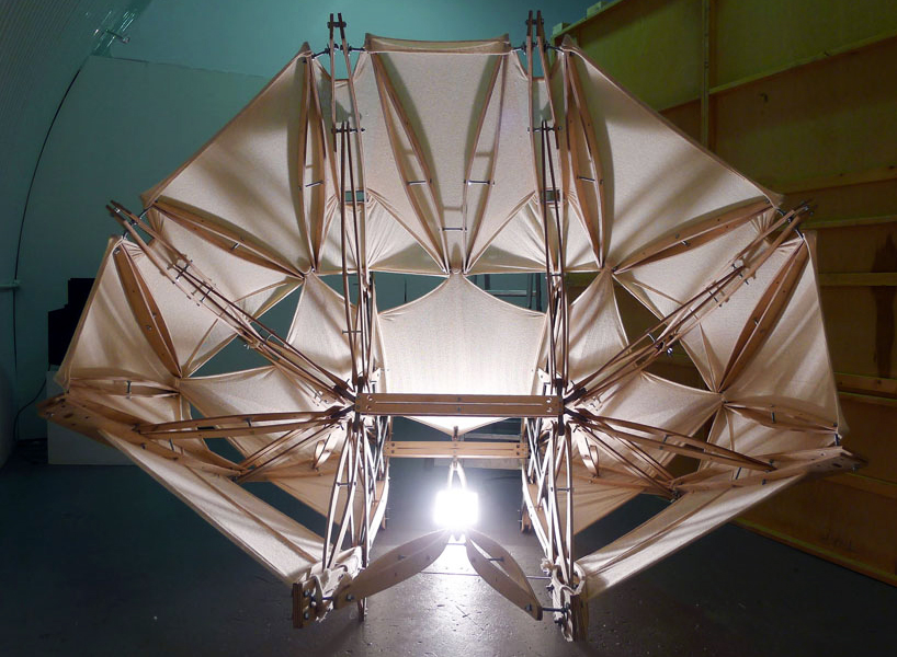 pod inhabitable sculpture by lawrence lek