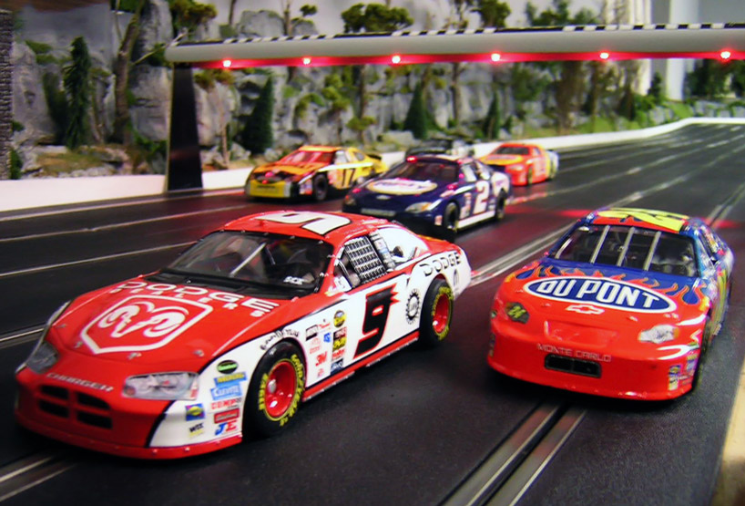 Slot car racing videos