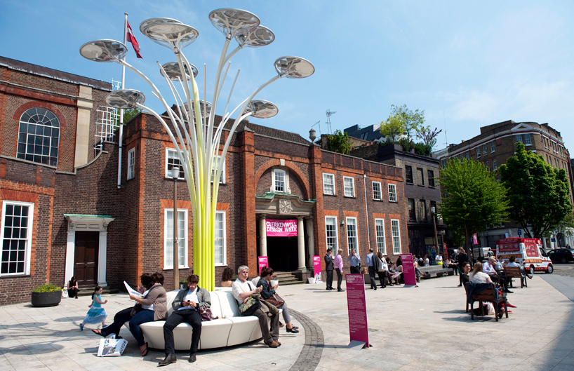 ross lovegrove: solar tree at clerkenwell design week