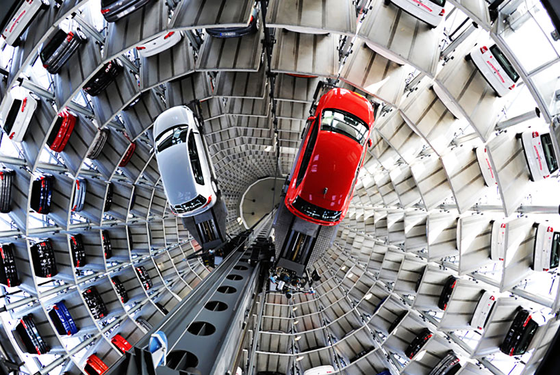 Silo automated parking system