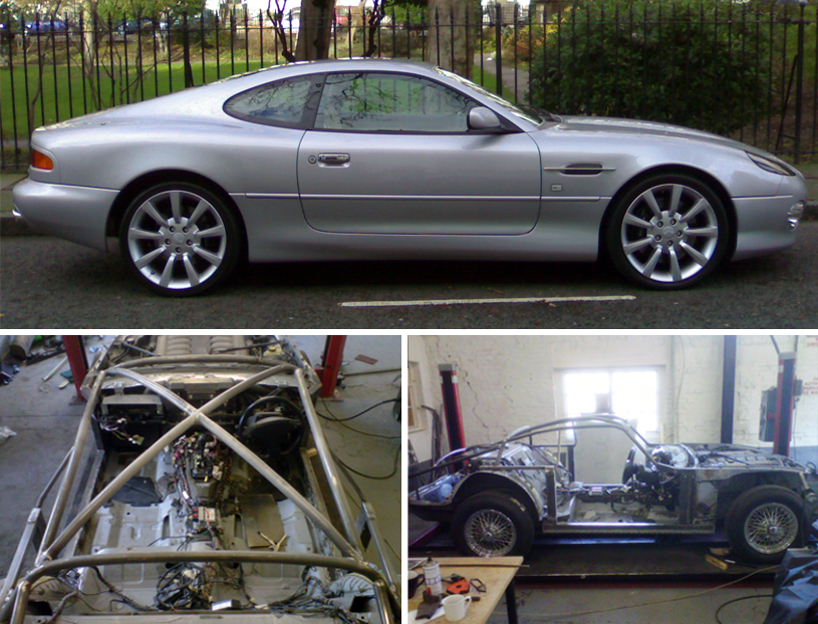 Aston Martin Db7 Transformed Into A Zagato