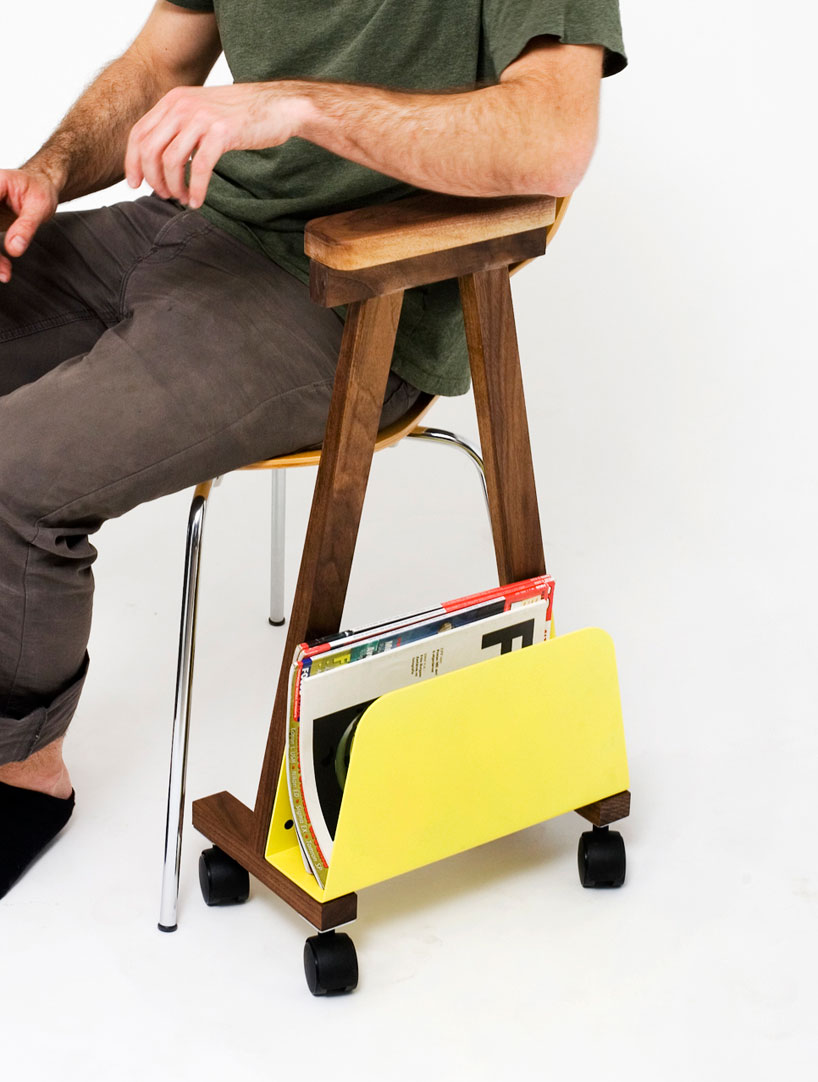 peter marigold arm rest + foldable table for arco