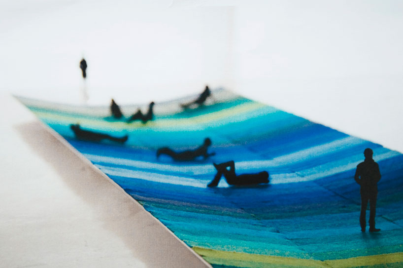 bouroullec brothers + kvadrat: textile field for london design week 2011