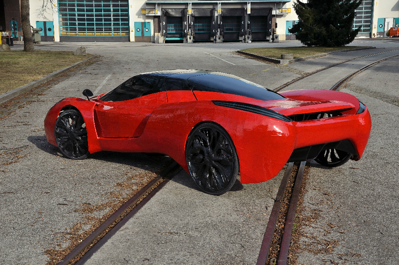 world's slowest ferrari powered by bike