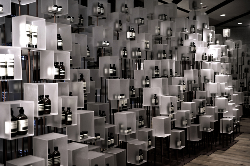 cheungvogl: aesop installation at I.T hysan store