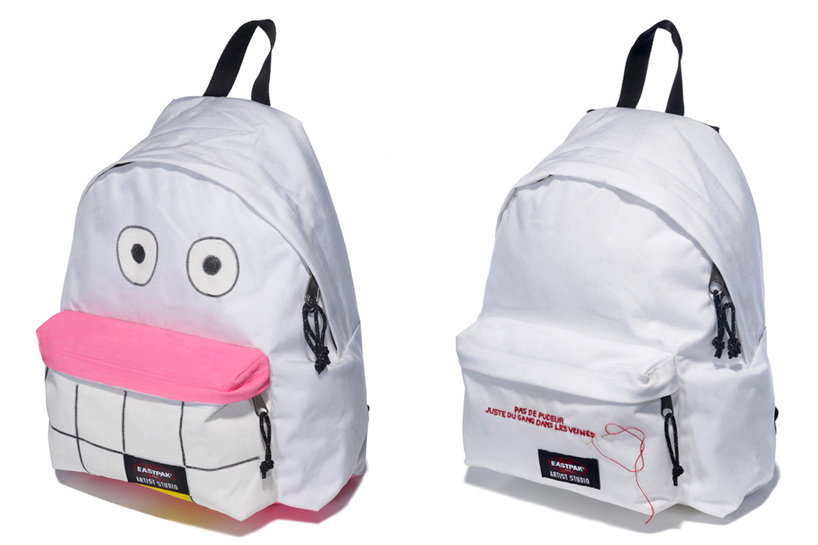 eastpak artist studio: customized bags for designers against AIDS