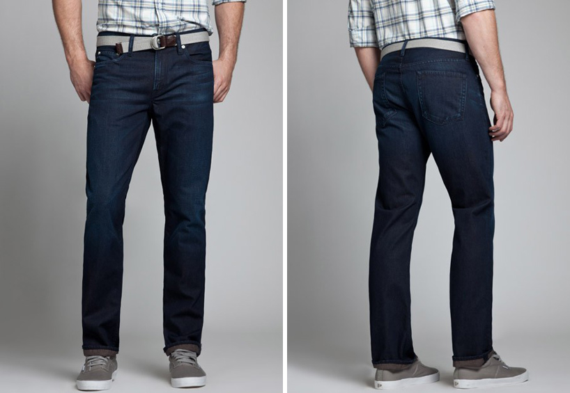 recycled plastic beer bottle denim from bonobos