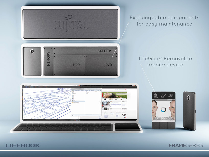 'lifebook frame series'   FUJITSU judge's special award