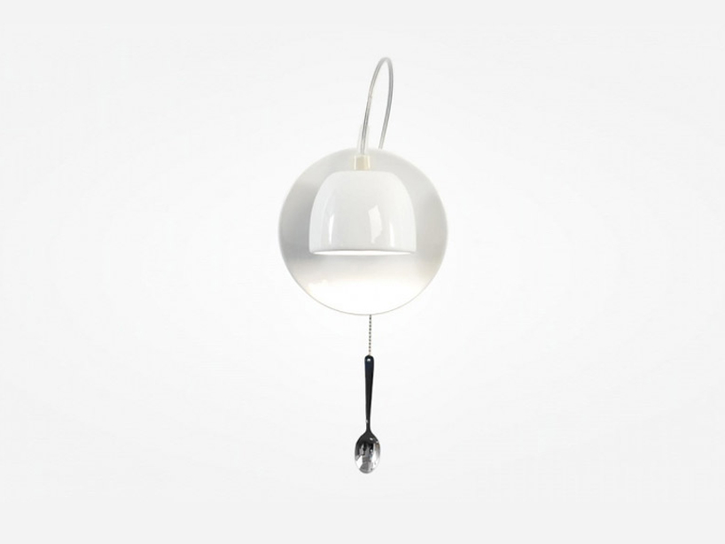 ingo maurer + fabien dumas: light au lait wall lamp