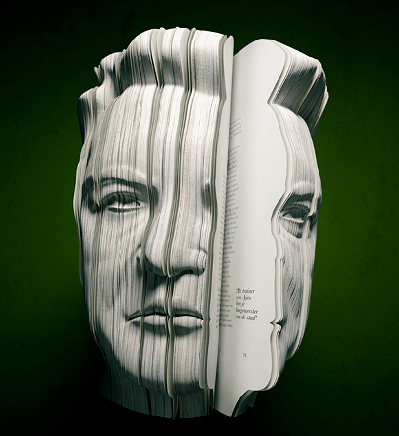 3D written portrait books