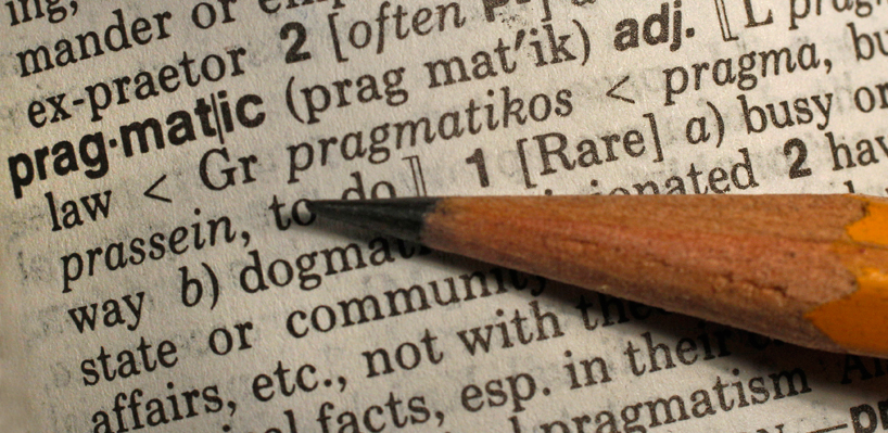 'pragmatic'   merriam webster's 2011 word of the year