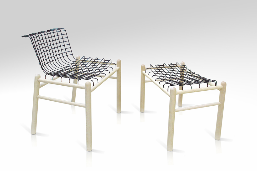 tatsuo kuroda: wirewood chair
