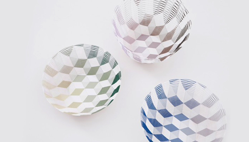 torafu architects: gradation + cubed pattern airvases