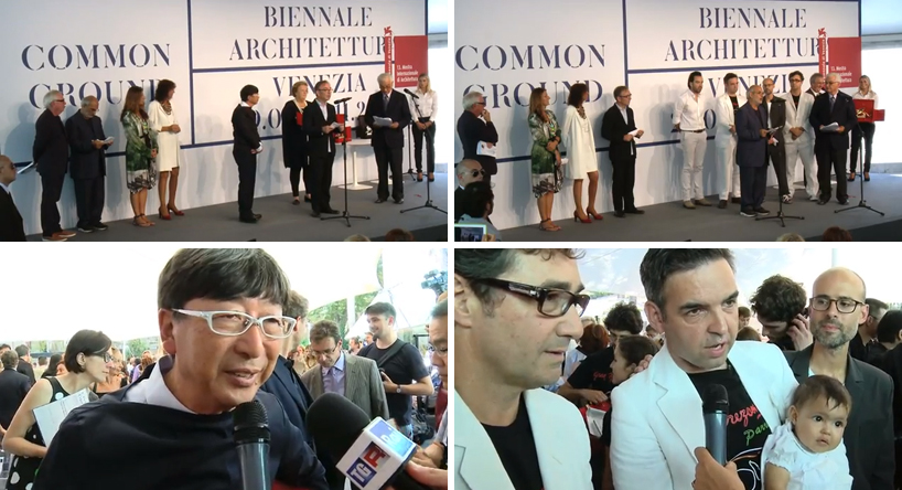 architecture biennale 2012 video from the awards ceremony
