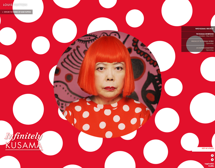 Louis Vuitton x Yayoi Kusama Collection, Presented in Dedicated