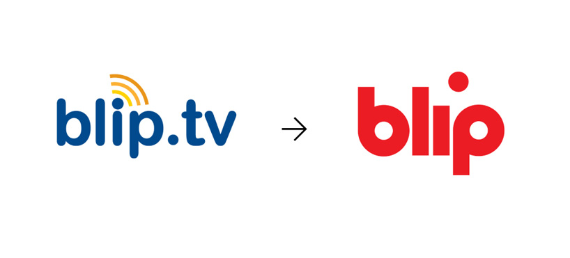 chermayeff & geismar: new blip identity