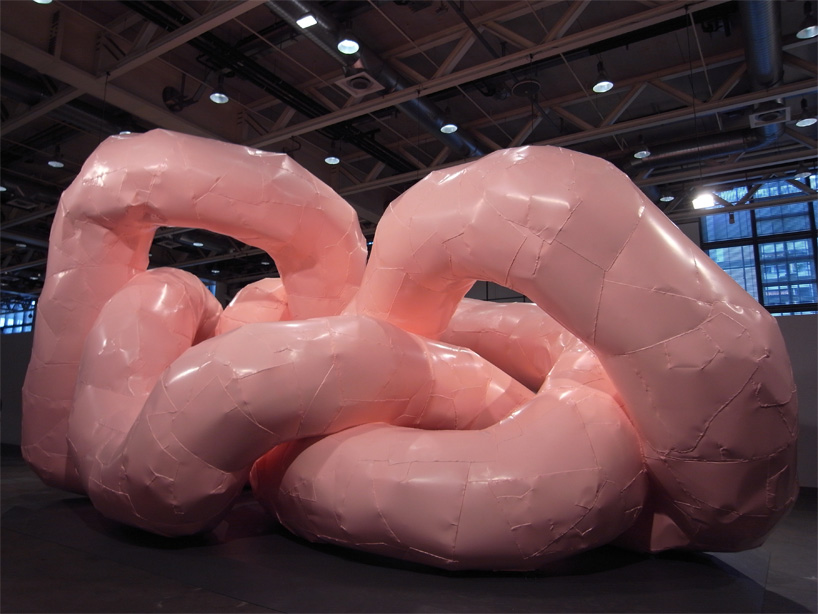 franz west: gekröse sculpture at art basel 2012