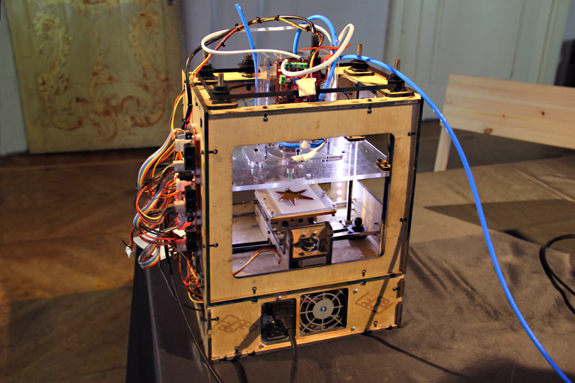 food printer by GGlab + deniz manisali at milan design week 2012