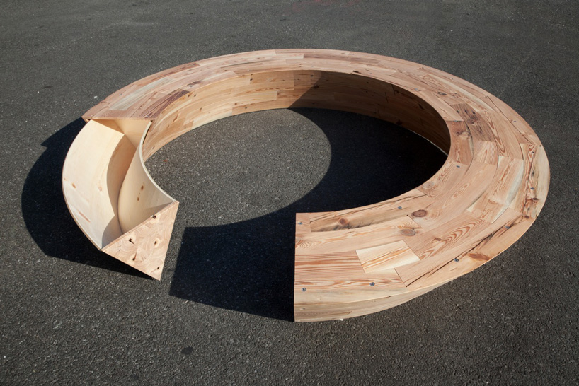 louis lim: round & round bench at wanted design