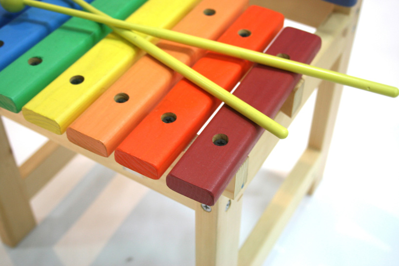 daisung kim: xylophone chair