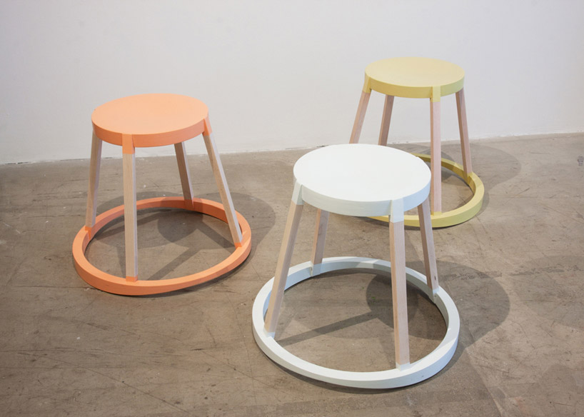 charlie mcarthur: slight rocker stool