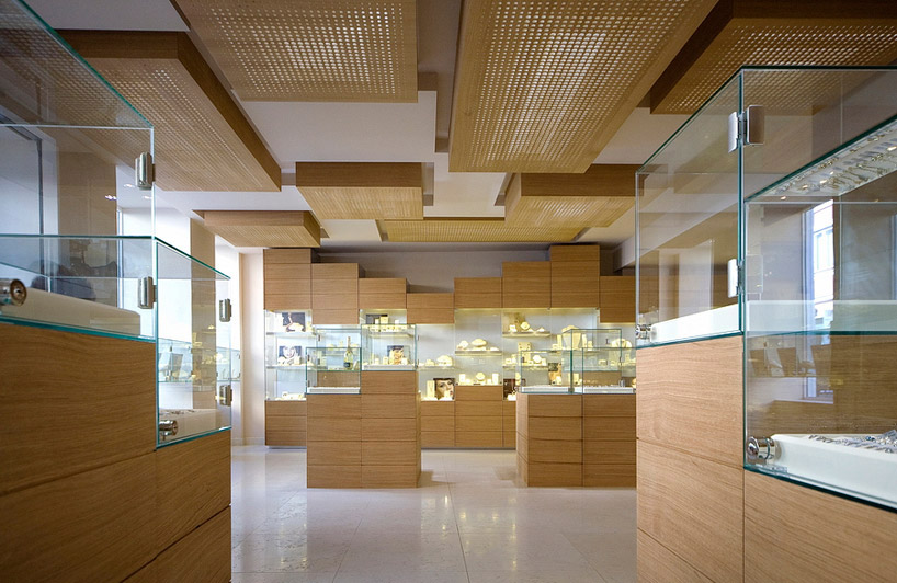 OFIS architects flagship jewelry store