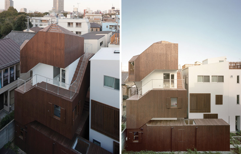 onishimaki + hyakudayuki architects: double helix house tokyo