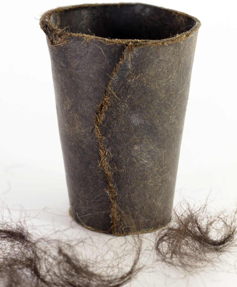 human hair bioplastic   the metabolic factory by thomas vailly - 1