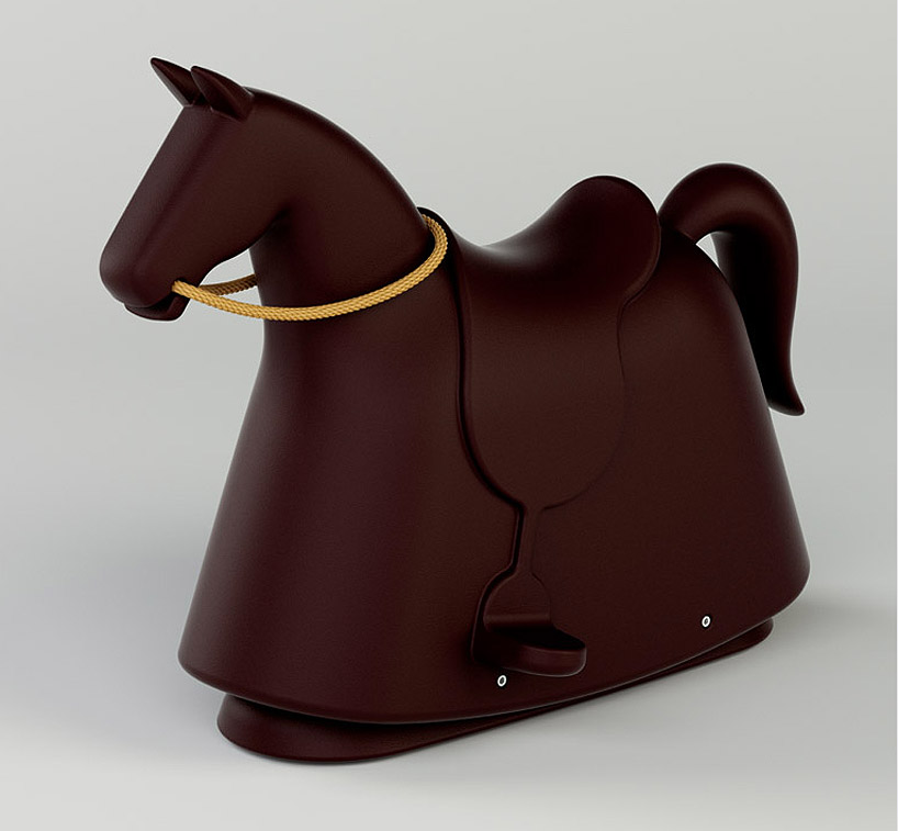 rocky the rocking horse by marc newson for magis