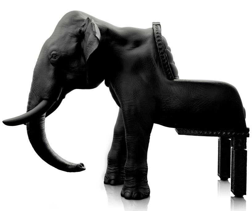 maximo riera: elephant chair