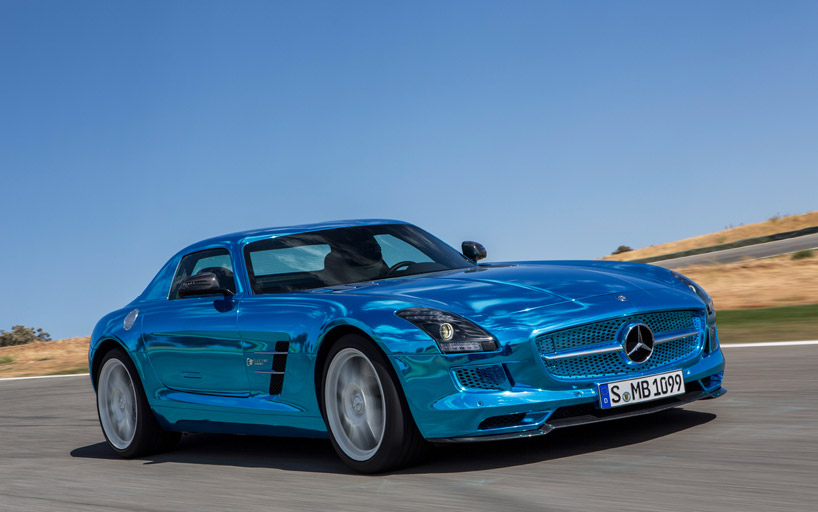 2013 mercedes benz SLS AMG electric drive