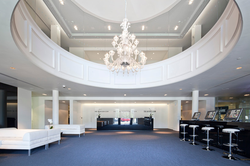 net a porter headquarters + distribution centre by studiofibre