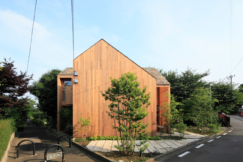 love architecture: cross house in koganei