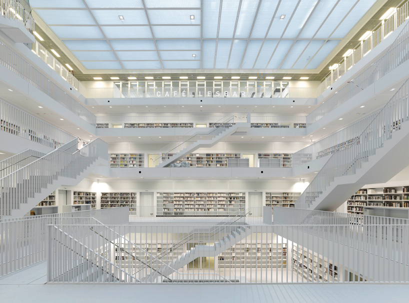 yi architects: new stuttgart library