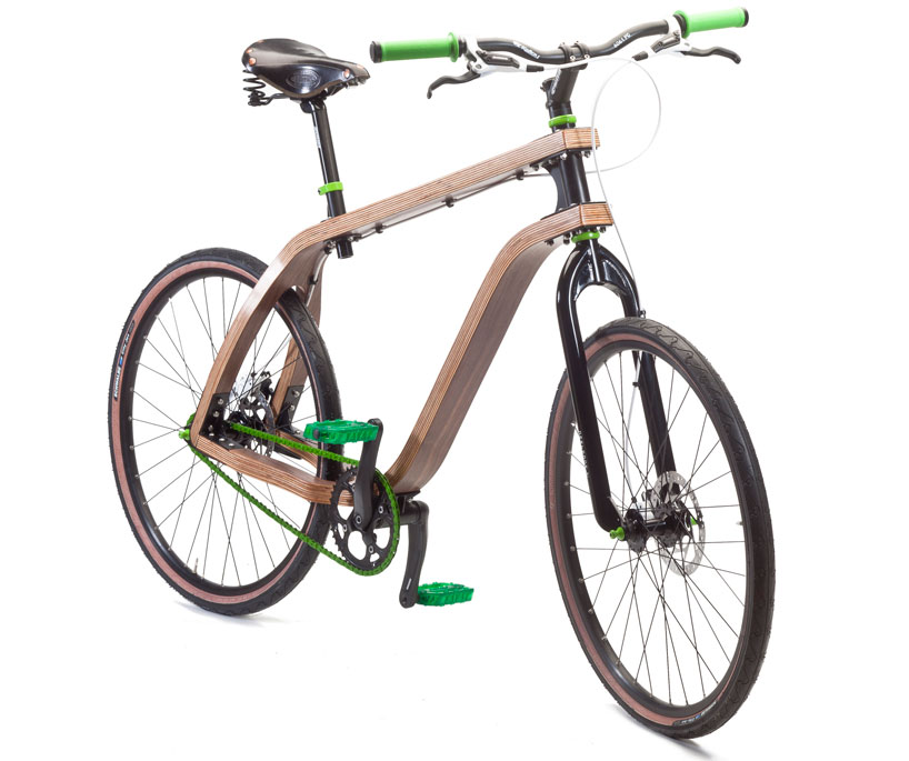 stanislaw ploski: bonobo bent plywood bike