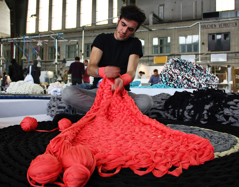 andrea brena: knitted army at DMY berlin 2012