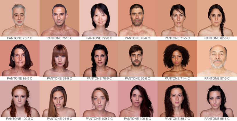 Pantone Skin Tone Chart