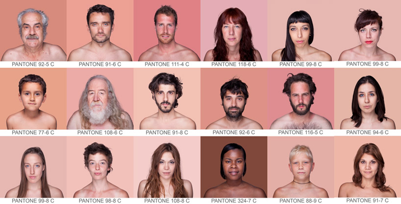 Pantone Skin Tone Chart