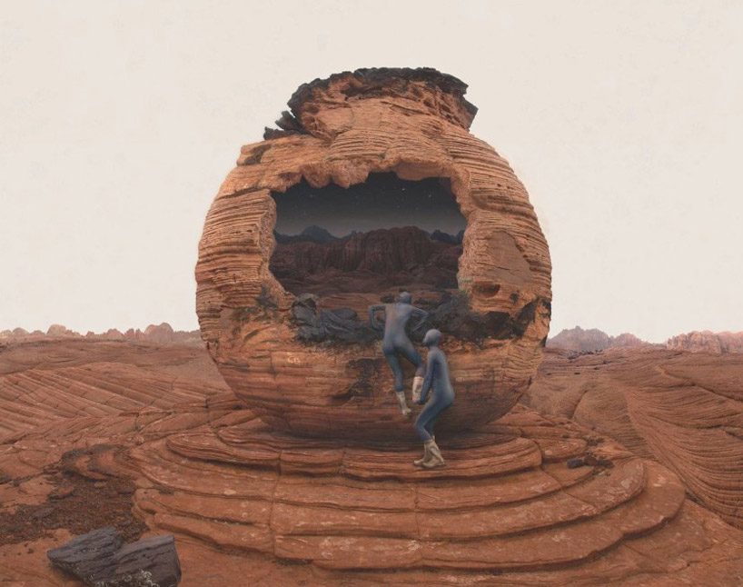 NASA commissions surreal mars photographs by kahnselesnick