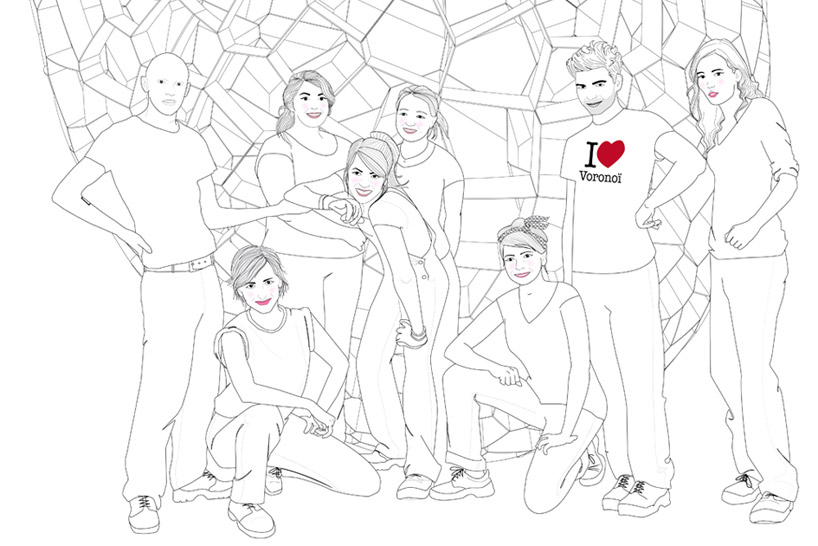 suspended sculpture composed of 1200 mirrors reflects french cityscape