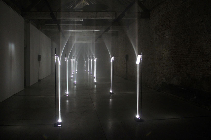 troika: bent light archway arcades project at interieur 2012