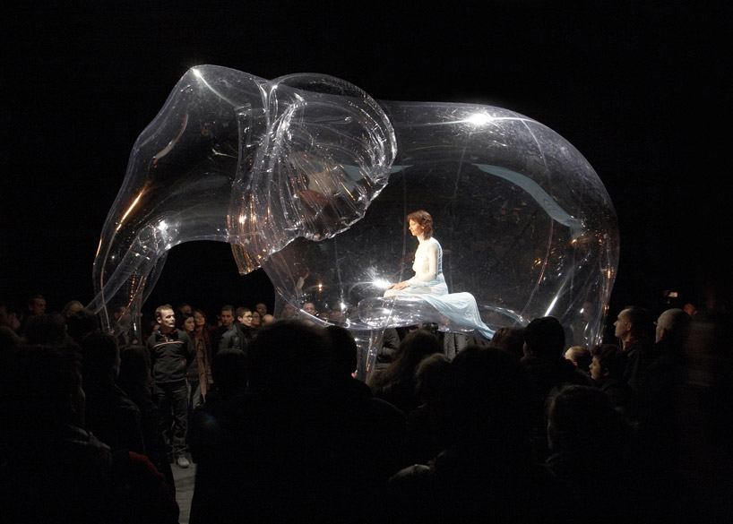 performance art meets inflated sculptures by victorine müller