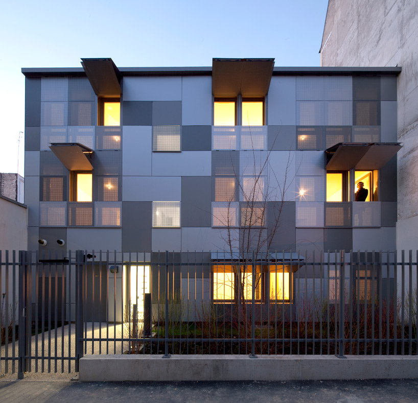 RMDM architects: 10 very high performance apartments   social housing, paris