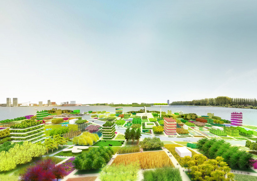 MVRDV: expo plant library proposal for city of almere   floriade 2022