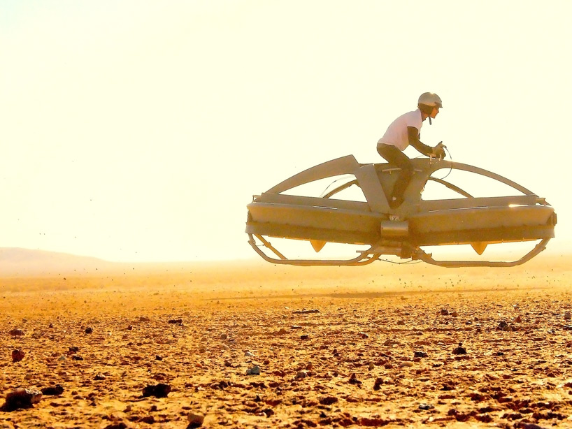 flying hovercraft bike by aerofex