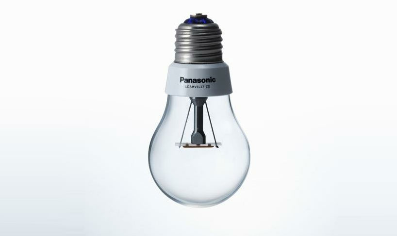 LED nostalgic clear bulb by panasonic LDAHV4L27CG