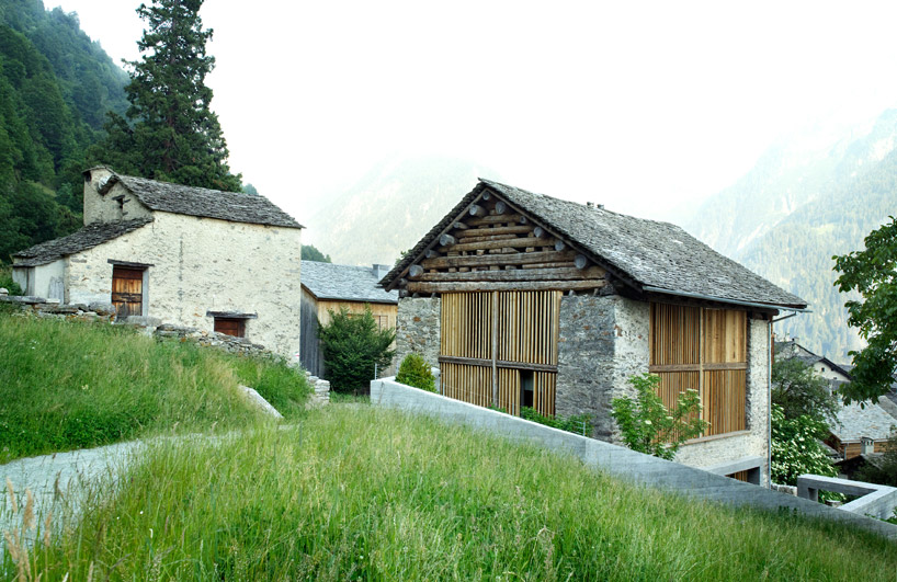 armando ruinelli: redevelopment of a barn, soglio